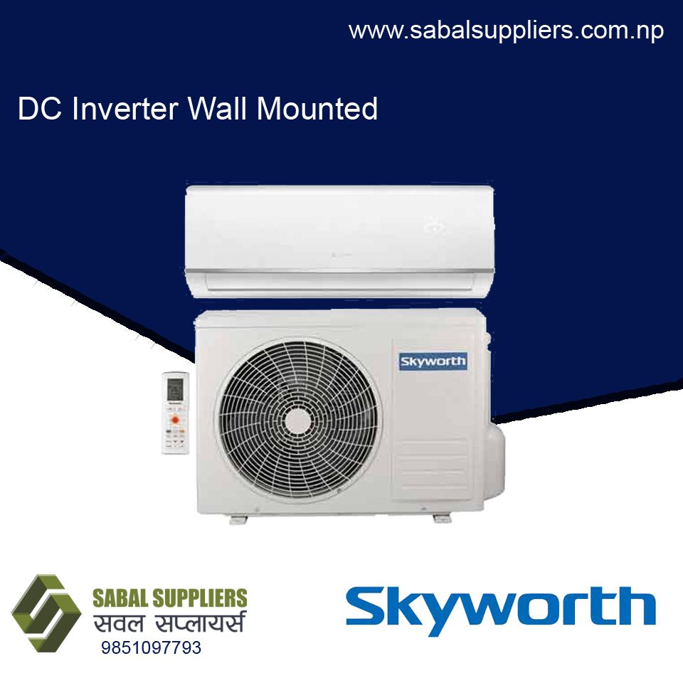 Skyworth  Dc Inverter Wall Mounted 1.0 Ton Ac