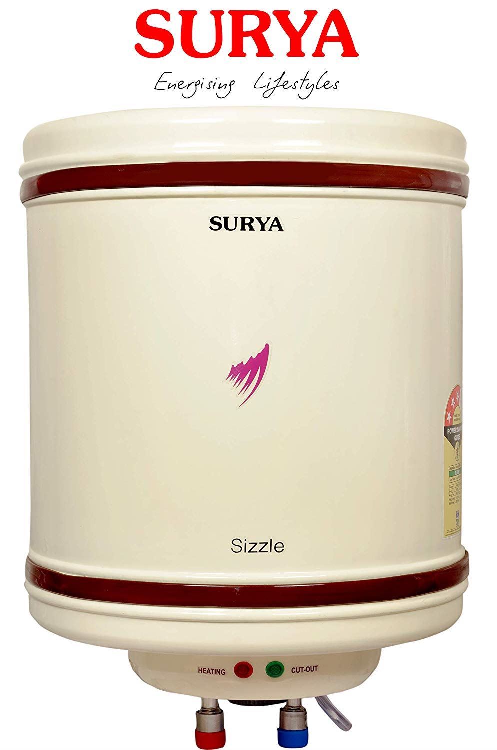 Surya Sizzle Water Heater 15 Ltr